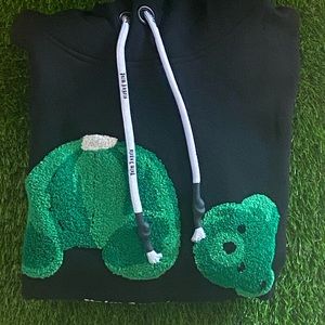 Palm angels teddy bear hoodie